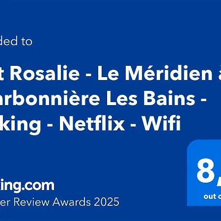 Apartment Loft Rosalie - Le Meridien #parking #lave-linge #clim #netflix Charbonnieres-les-Bains